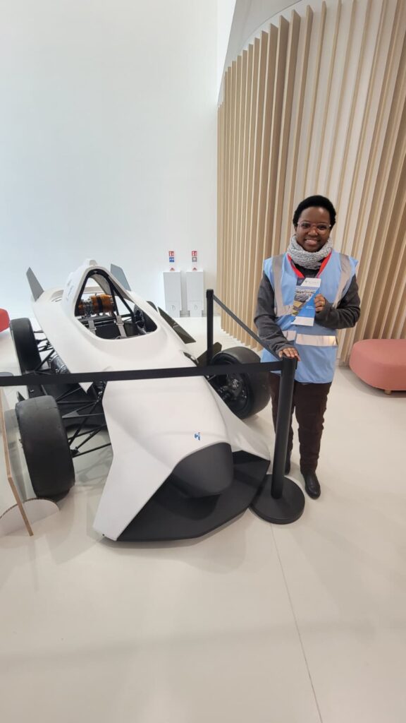 Hydrogen fuel-cell technology relevant to green hydrogen in Africa at Symbio in France.