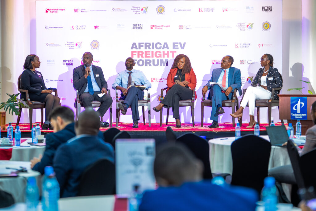 Discussion on electric trucks in Kenya at the Africa EV Freight Forum in Nairobi